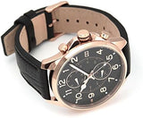 Tommy Hilfiger Dean Chronograph Quartz Black Dial Black Leather Strap Watch for Men - 1791273 Buy Now By Tommy Hilfiger