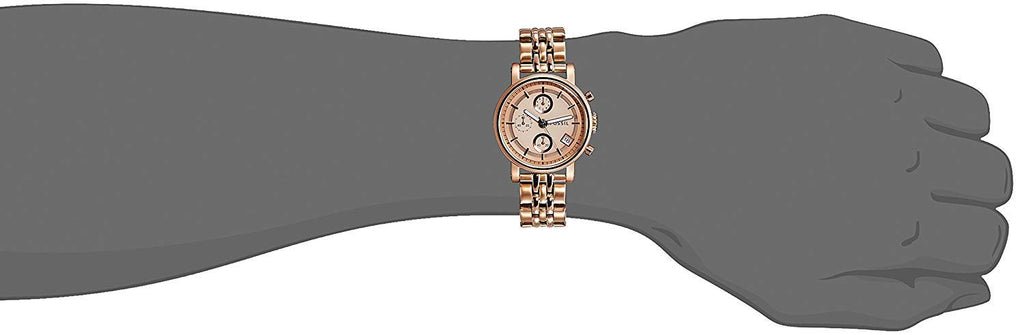 Fossil Boyfriend Chronograph Rose Gold Dial Rose Gold Steel Strap Watch for Women - ES3380 Buy Now By Fossil