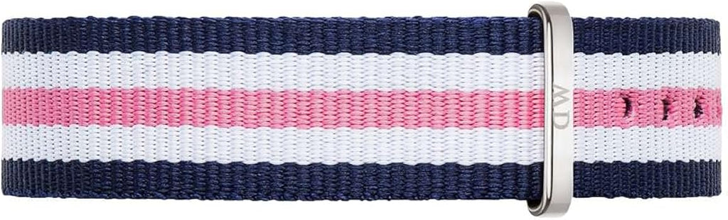 Daniel Wellington Classic Southampton White Dial Three Tone Nylon Strap Watch For Women - DW00100050 Buy Now By Daniel Wellington