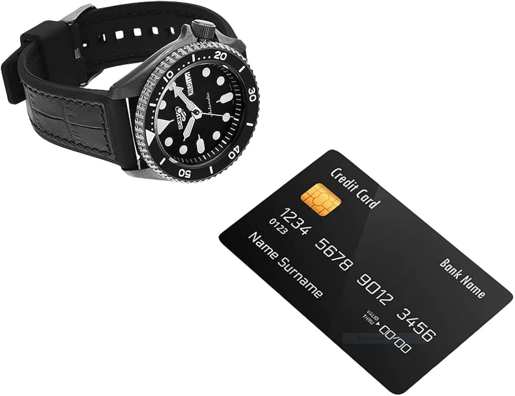 Seiko 5 Sport Automatic Black Dial Black Silicone Strap Watch For Men - SRPD65K3 Buy Now By Seiko