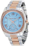 Michael Kors Bryn Quartz Blue Dial Two Tone Steel Strap Watch For Women - MK6136 Buy Now By Michael Kors