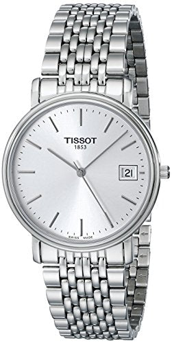 Tissot T Classic Desire Silver Dial Silver Mesh Bracelet Watch for Men - T52.1.481.31 Buy Now By Tissot