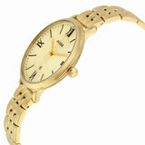 Fossil Jacqueline White Dial Gold Steel Strap Watch for Women - ES3434 Buy Now By Fossil