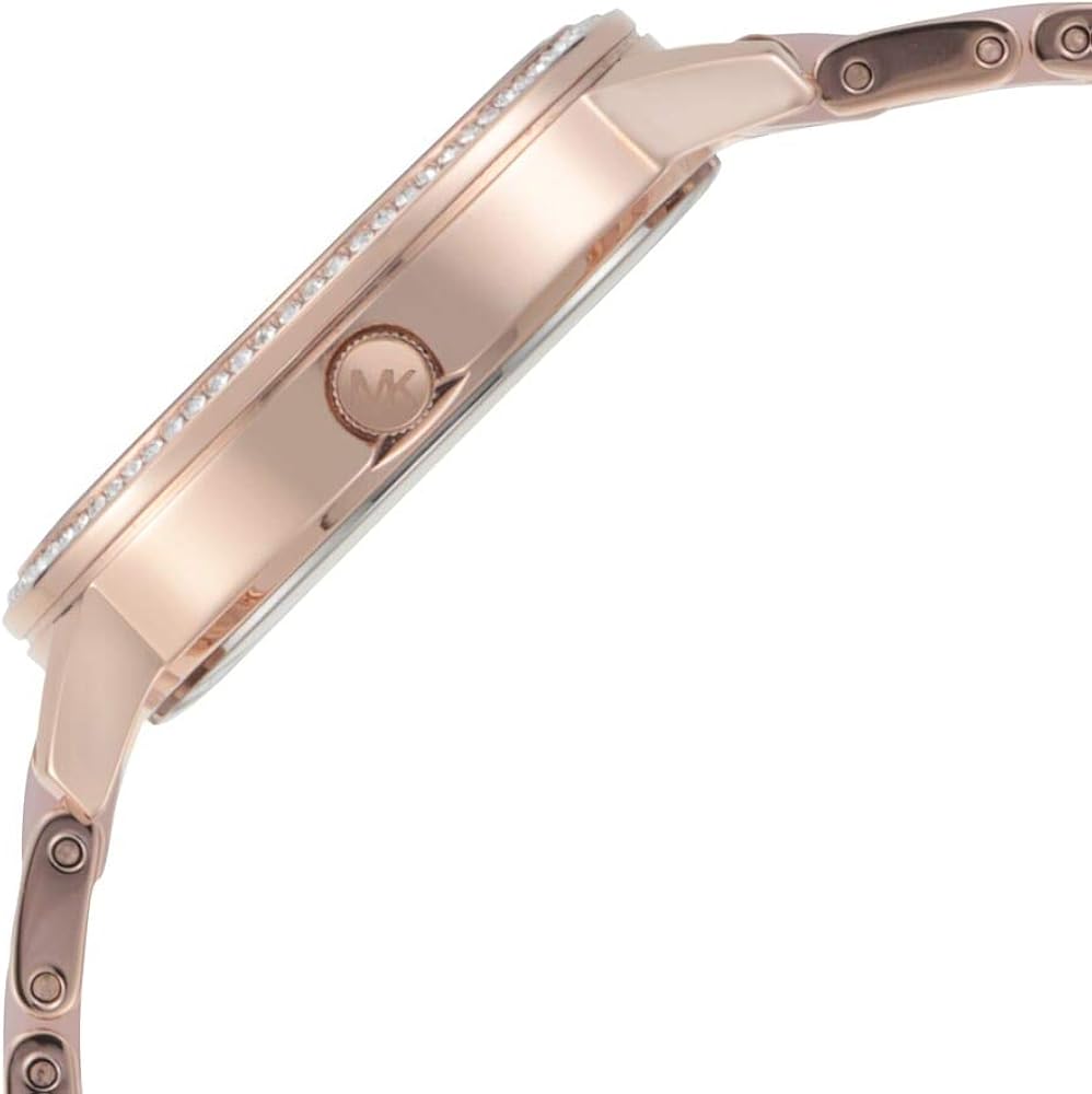 Michael Kors Melissa Analog Rose Gold Dial Rose Gold Steel Strap Watch For Women - MK4396 Buy Now By Michael Kors