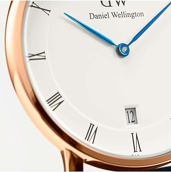 Daniel Wellington Dapper Bristol White Dial Brown Leather Strap Watch For Women - DW00100094 Buy Now By Daniel Wellington