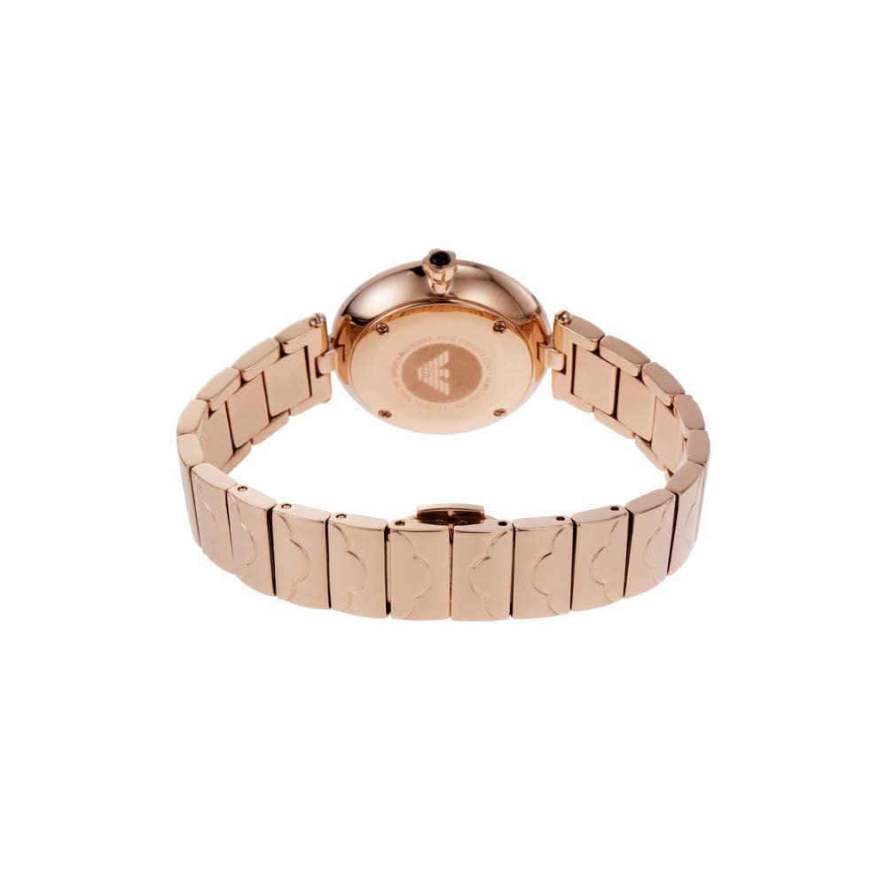 Emporio Armani Arianna White Mother of Pearl Dial Rose Gold Steel Strap Watch For Women - AR11236 Buy Now By Emporio Armani