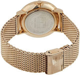 Tommy Hilfiger Brooklyn Grey Dial Gold Mesh Bracelet Watch for Men - 1791506 Buy Now By Tommy Hilfiger