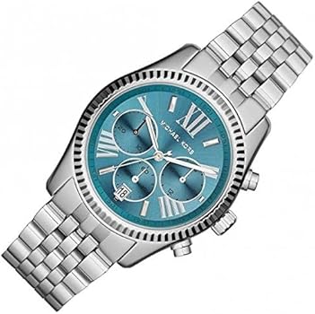 Michael Kors Lexington Chronograph Blue Dial Silver Steel Strap Watch For Women - MK5887 Buy Now By Michael Kors