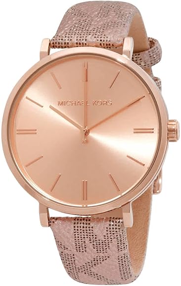 Michael Kors Addyson Quartz Rose Gold Dial Pink Leather Strap Watch for Women - MK2953 Buy Now By Michael Kors