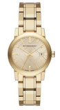 Burberry The City Gold Dial Gold Steel Strap Watch for Women - BU9134 Buy Now By Burberry