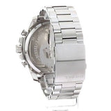 Diesel Mega Chief Chronograph White Dial Silver Steel Strap Watch For Men - DZ4477 Buy Now By Diesel