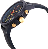 Armani Exchange Outerbanks Chronograph Blue Dial Blue Silicone Strap Watch For Men - AX1335 Buy Now By Armani Exchange