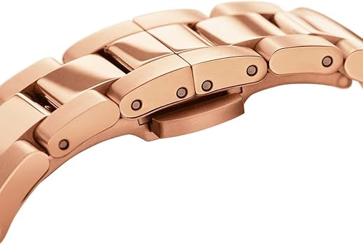 Daniel Wellington Iconic Link Emerald Green Dial Rose Gold Steel Strap Watch For Women - DW00100421 Buy Now By Daniel Wellington