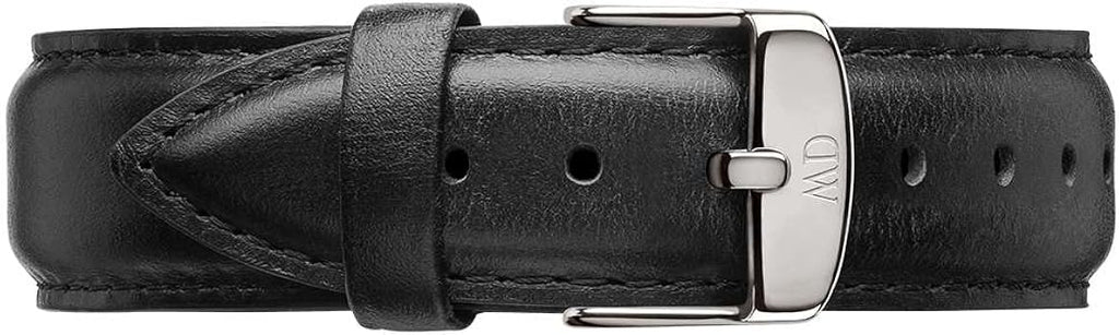 Daniel Wellington Classic Sheffield White Dial Black Leather Strap Watch For Men - DW00100020 Buy Now By Daniel Wellington