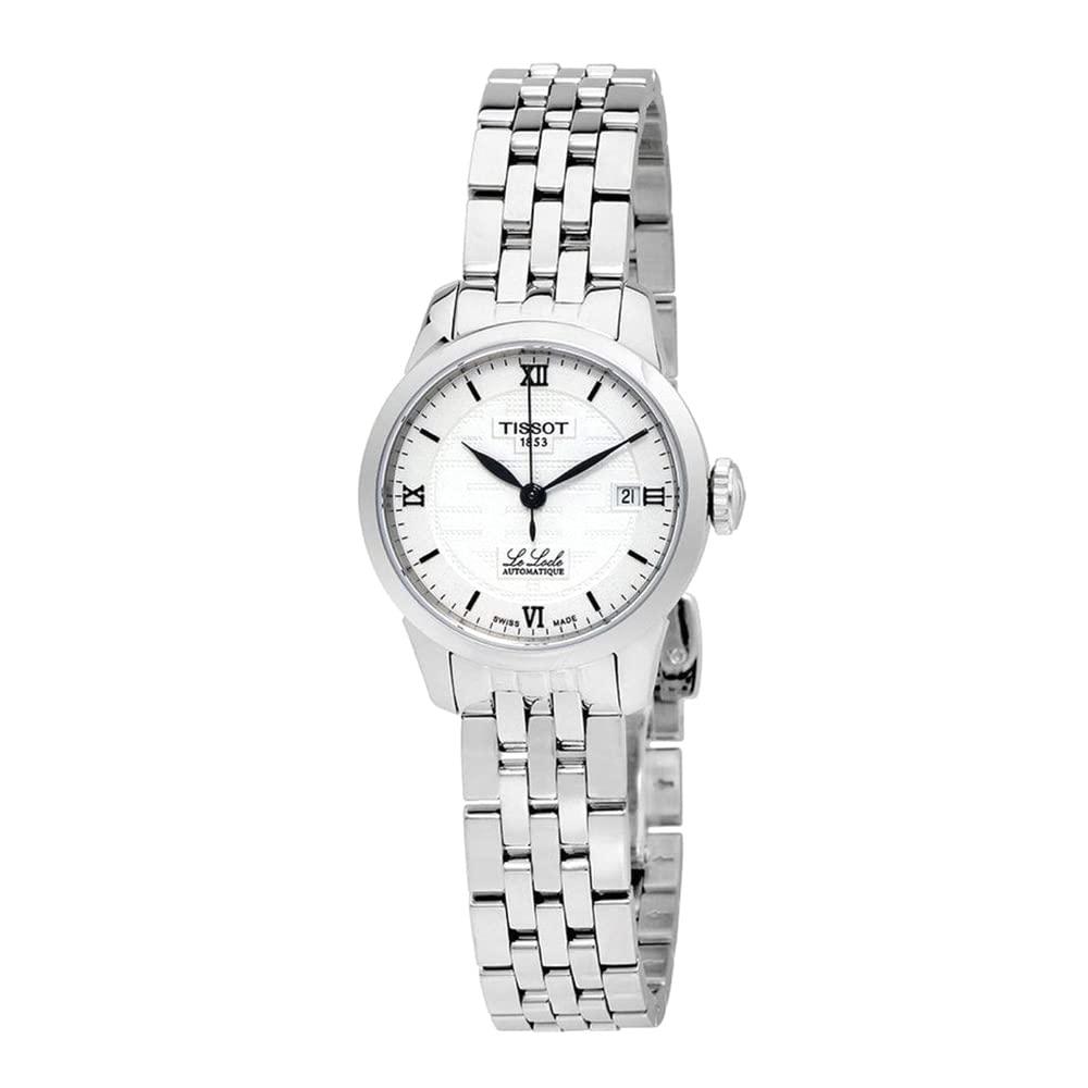 Tissot Le Locle Automatic Double Happiness Lady Silver Dial Silver Steel Strap Watch For Women - T41.1.183.35 Buy Now By Tissot