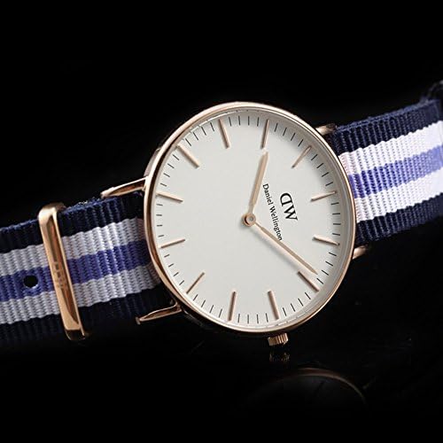 Daniel Wellington Classic Trinity White Dial Three Tone Nylon Strap Watch For Women - 0509DW Buy Now By Daniel Wellington