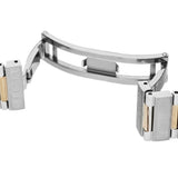 Versace Greca Quartz White Dial Two Tone Steel Strap Watch For Women - VEVH01020 Buy Now By Versace