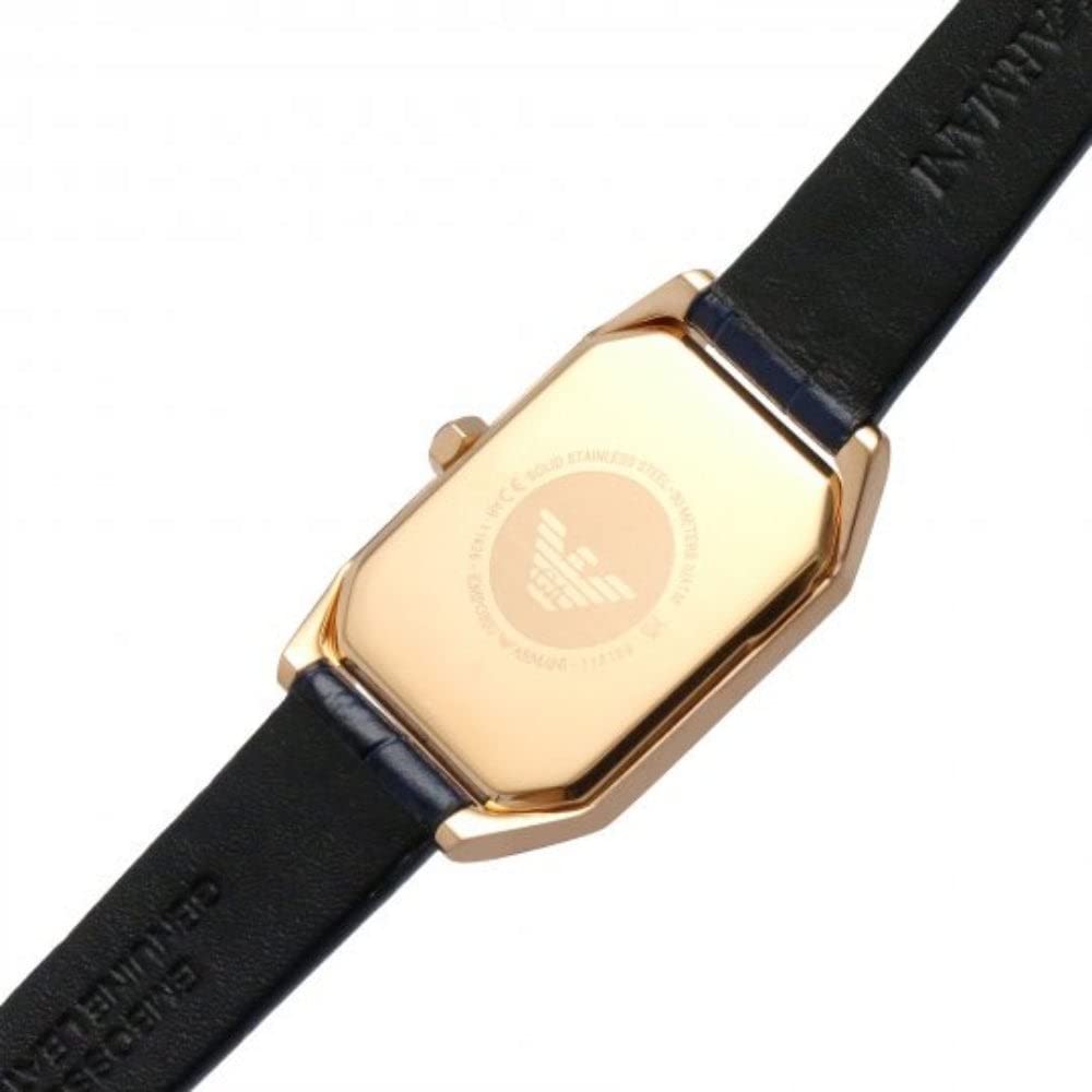 Emporio Armani Gioia Quartz Mother of Pearl Blue Dial Blue Leather Strap Watch For Women - AR11426 Buy Now By Emporio Armani