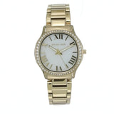 Michael Kors Sage Analog White Dial Gold Steel Strap Watch for Women - MK4822 Buy Now By Michael Kors