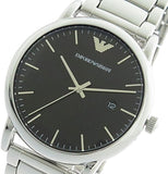 Emporio Armani Luigi Quartz Black Dial Silver Steel Strap Watch For Men - AR2499 Buy Now By Emporio Armani