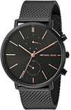 Michael Kors Jaryn Black Dial Black Stainless Steel Strap Watch for Men - MK8504 Buy Now By Michael Kors