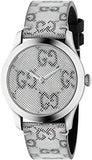 Gucci G Timeless Quartz Grey Dial Grey Leather Strap Watch For Men - YA1264058 Buy Now By Gucci