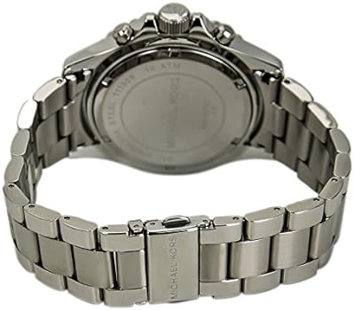 Michael Kors Everest Chronograph Black Dial Silver Steel Strap Watch For Women - MK5753 Buy Now By Michael Kors