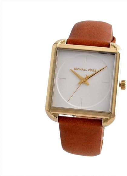 Michael Kors Lake White Dial Brown Leather Strap Watch For Women - MK2584 Buy Now By Michael Kors