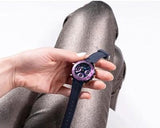 Guess Cosmic Multifunction Blue Dial Blue Silicone Strap Watch For Women - GW0466L2 Buy Now By Guess