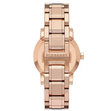 Burberry The City Rose Gold Dial Rose Gold Steel Strap Watch for Women - BU9135 Buy Now By Burberry