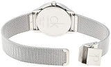 Calvin Klein Minimal Grey Dial Silver Mesh Bracelet Watch for Men - K3M22124 Buy Now By Calvin Klein