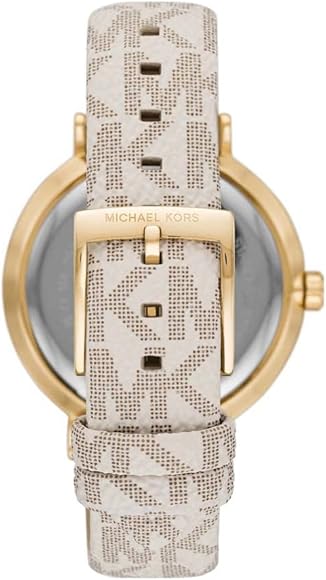 Michael Kors Pyper Analog Silver Dial White Leather Strap Watch for Women - MK2946 Buy Now By Michael Kors