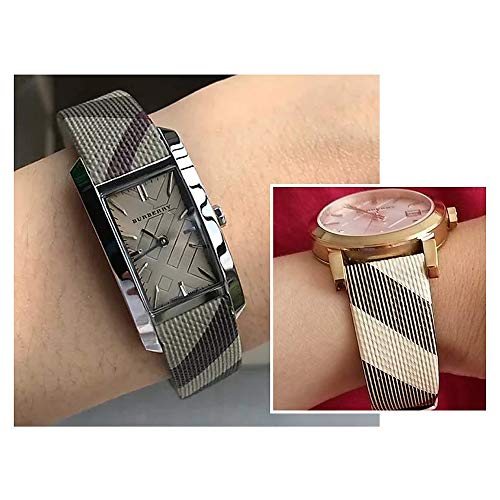 Burberry The Pioneer Grey Dial Leather Strap Watch for Women - BU9504 Buy Now By Burberry