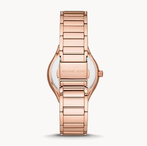 Michael Kors Sylvia Mother Of Pearl Dial Rose Gold Steel Strap Watch for Women - MK4656 Buy Now By Michael Kors