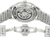 Emporio Armani Meccanico Skeleton Silver Dial Silver Steel Strap Watch For Men - AR1945 Buy Now By Emporio Armani