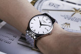 Tissot T Classic Tradition White Dial Silver Steel Strap Watch For Men - T063.610.11.037.00 Buy Now By Tissot