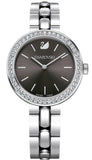 Swarovski Daytime Rhinestone Grey Dial Silver Steel Strap Watch for Women - 5213681 Buy Now By Swarovski