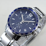 Tissot Quickster Chronograph Blue Dial Watch For Men - T095.417.11.047.00 Buy Now By Tissot
