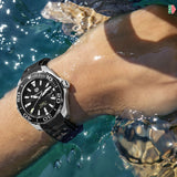 Tag Heuer Aquaracer Calibre 5 Automatic Black Dial Black Rubber Strap Watch for Men - WAY211A.FT6151 Buy Now By Tag Heuer