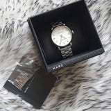 Marc Jacobs Baker White Dial Silver Steel Strap Watch for Women - MBM3242 Buy Now By Marc Jacobs
