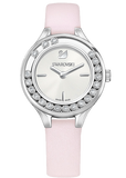 Swarovski Lovely Crystals Silver Dial Pink Leather Strap Watch for Women - 5261493 Buy Now By Swarovski