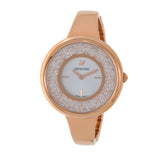 Swarovski Crystalline Bracelet White Dial Rose Gold Steel Strap Watch for Women - 5269250 Buy Now By Swarovski
