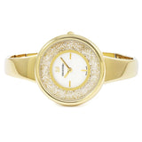 Swarovski Crystalline Bracelet White Dial Gold Steel Strap Watch for Women - 5269253 Buy Now By Swarovski
