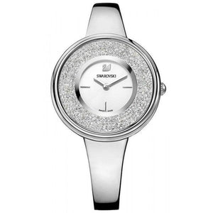 Swarovski Crystalline Pure Silver Dial Silver Steel Strap Watch for Women - 5269256 Buy Now By Swarovski
