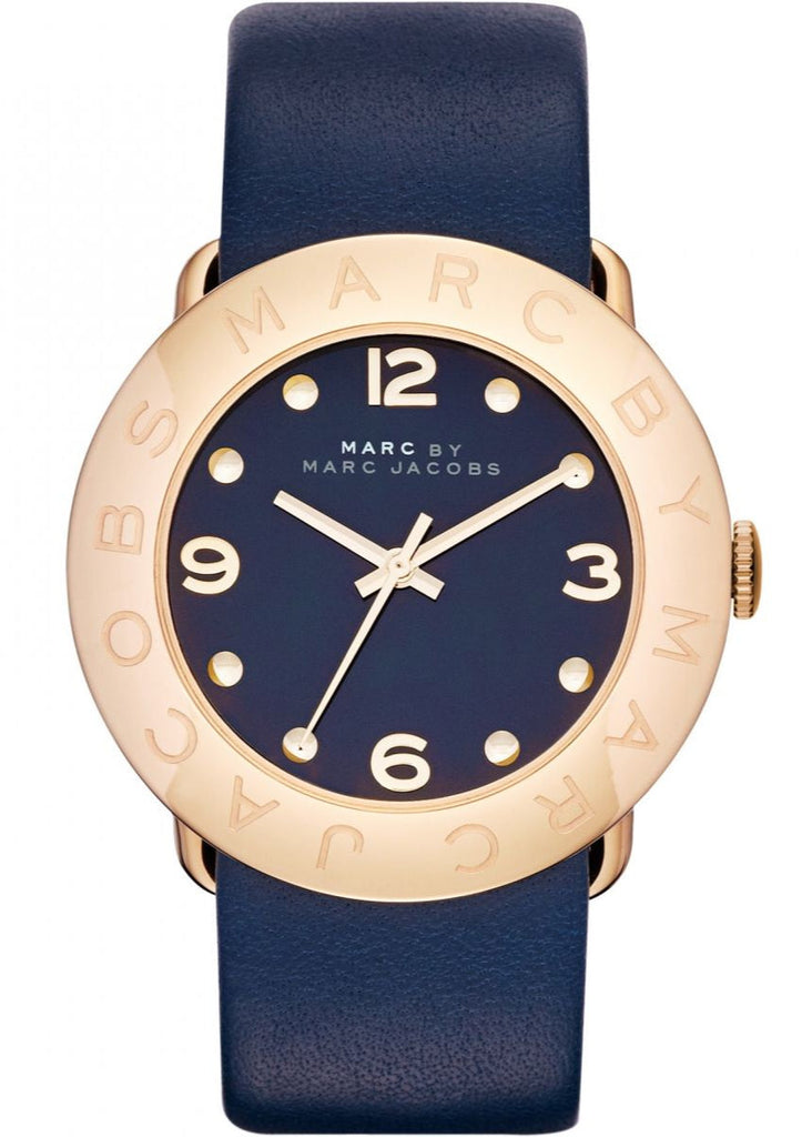 Marc Jacobs Blade Blue Dial Blue Leather Strap Watch for Women - MBM1224 Buy Now By Marc Jacobs