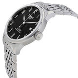 Tissot Le Locle Powermatic 80 Black Dial Silver Steel Strap Watch For Men - T006.407.11.052.00 Buy Now By Tissot