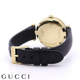 Gucci Diamantissima Mother of Pearl Dial Black Leather Strap Watch For Women - YA141505 Buy Now By Gucci