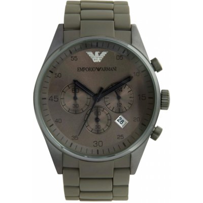 Emporio Armani Sportivo Chronograph Brown Dial Brown Steel Strap Watch For Men - AR5950 Buy Now By Emporio Armani