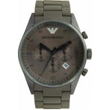 Emporio Armani Sportivo Chronograph Brown Dial Brown Steel Strap Watch For Men - AR5950 Buy Now By Emporio Armani