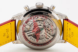 Breitling Top Time B01 Ford Thunderbird White Dial Red Leather Strap Watch for Men - AB01766A1A1X1 Buy Now By Breitling